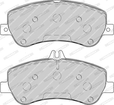 Ferodo FDB4219-D - Тормозные колодки, дисковые, комплект autospares.lv