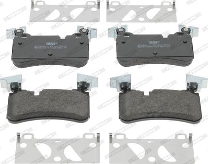 Ferodo FDB4714 - Тормозные колодки, дисковые, комплект autospares.lv