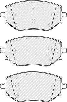 Ferodo FDB5192 - Тормозные колодки, дисковые, комплект autospares.lv