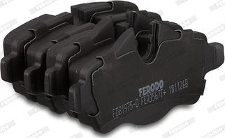 Ferodo FDB1975-D - Тормозные колодки, дисковые, комплект autospares.lv