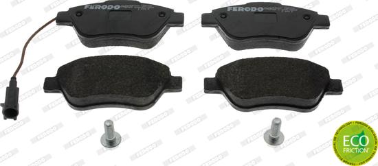 Ferodo FDB1466 - Тормозные колодки, дисковые, комплект autospares.lv