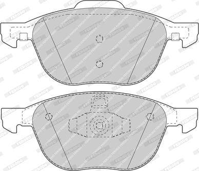 Ferodo FDB1594-D - Тормозные колодки, дисковые, комплект autospares.lv