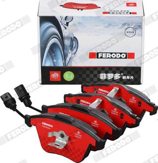 Ferodo FDB1629-S - Тормозные колодки, дисковые, комплект autospares.lv