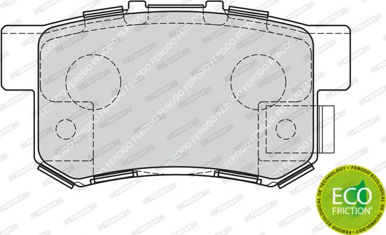 Ferodo FDB1679 - Тормозные колодки, дисковые, комплект autospares.lv