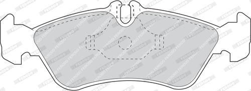 Ferodo FDB1045 - Тормозные колодки, дисковые, комплект autospares.lv