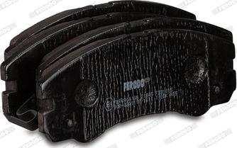 Ferodo FDB1015 - Тормозные колодки, дисковые, комплект autospares.lv