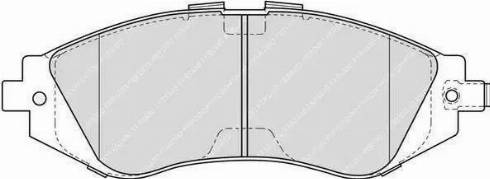 Koreastar KBPD-022 - Тормозные колодки, дисковые, комплект autospares.lv