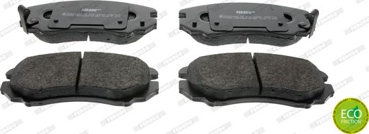 Ferodo FDB1733 - Тормозные колодки, дисковые, комплект autospares.lv