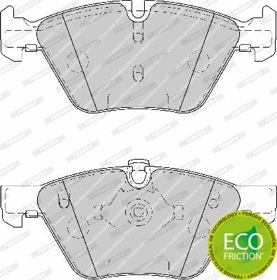 Ferodo FDB1773 - Тормозные колодки, дисковые, комплект autospares.lv