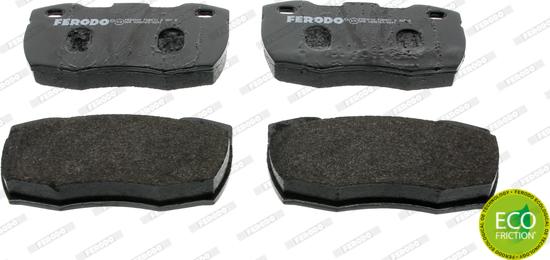 Ferodo FDB871 - Тормозные колодки, дисковые, комплект autospares.lv