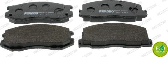 Ferodo FDB306 - Тормозные колодки, дисковые, комплект autospares.lv