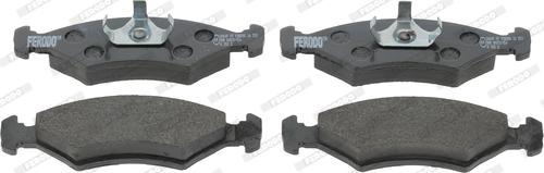 Ferodo FDB206 - Тормозные колодки, дисковые, комплект autospares.lv