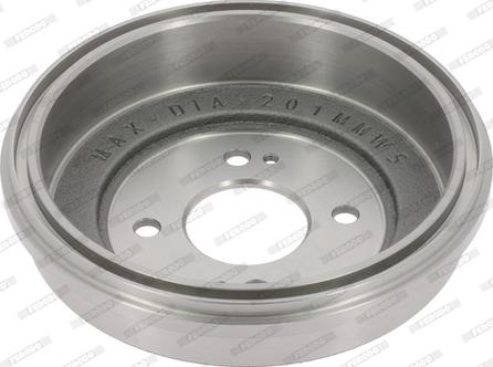 Ferodo FDR329061 - Тормозной барабан autospares.lv