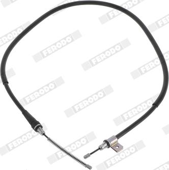 Ferodo FHB434520 - Тросик, cтояночный тормоз autospares.lv