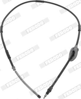 Ferodo FHB431058 - Тросик, cтояночный тормоз autospares.lv