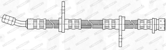 Ferodo FHY2959 - Тормозной шланг autospares.lv