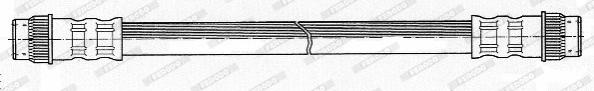 Ferodo FHY2090 - Тормозной шланг autospares.lv