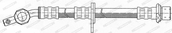 Ferodo FHY2335 - Тормозной шланг autospares.lv