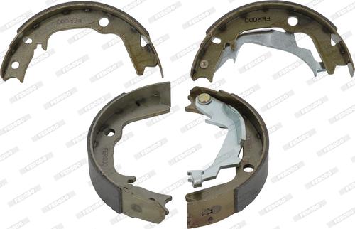 Ferodo FSB4045 - Комплект тормозов, ручник, парковка autospares.lv