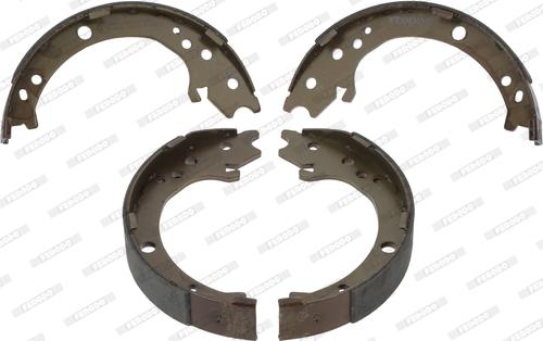 Ferodo FSB4043 - Комплект тормозов, ручник, парковка autospares.lv