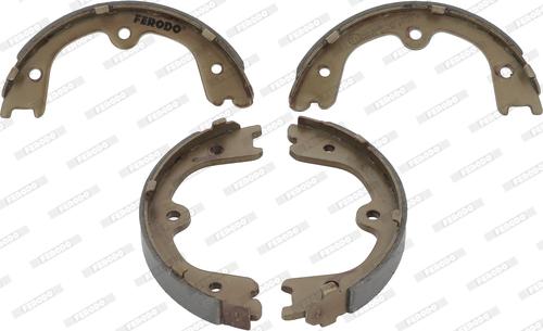 Ferodo FSB4054 - Комплект тормозов, ручник, парковка autospares.lv