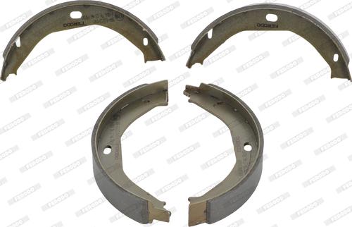 Ferodo FSB4057 - Комплект тормозов, ручник, парковка autospares.lv