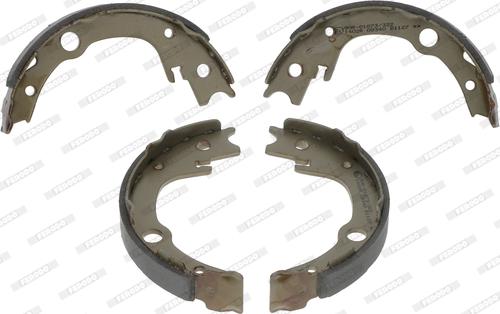 Ferodo FSB4014 - Комплект тормозов, ручник, парковка autospares.lv