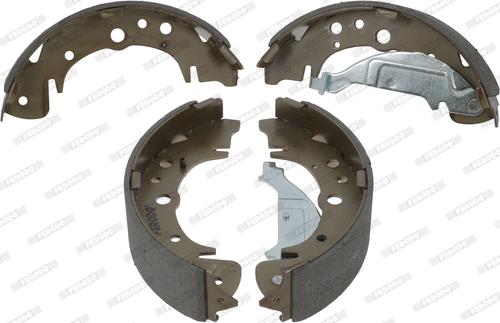 Ferodo FSB4084 - Комплект тормозных колодок, барабанные autospares.lv