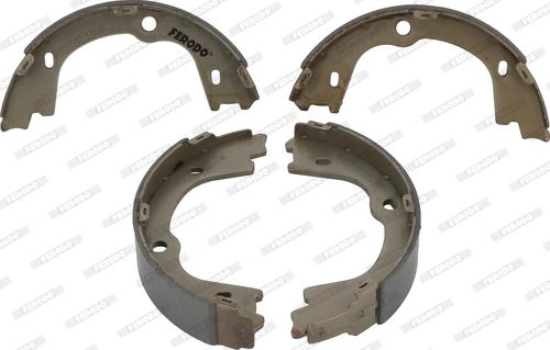 Ferodo FSB4087 - Комплект тормозов, ручник, парковка autospares.lv