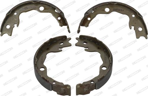 Ferodo FSB4035 - Комплект тормозов, ручник, парковка autospares.lv