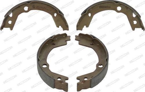 Ferodo FSB4021 - Комплект тормозов, ручник, парковка autospares.lv