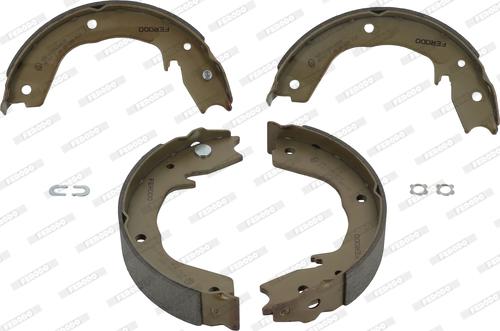 Ferodo FSB4027 - Комплект тормозов, ручник, парковка autospares.lv