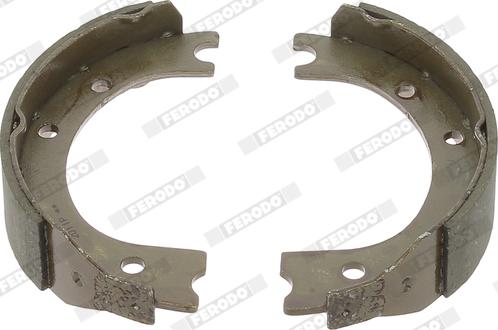 Ferodo FSB4119 - Комплект тормозов, ручник, парковка autospares.lv