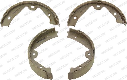 Ferodo FSB4129 - Комплект тормозов, ручник, парковка autospares.lv