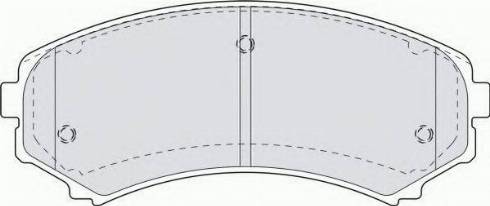 Ferodo FSL1603 - Тормозные колодки, дисковые, комплект autospares.lv