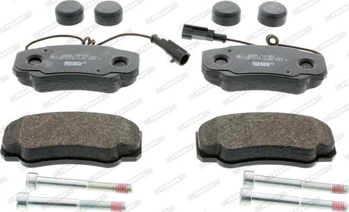 Ferodo FVR4054 - Тормозные колодки, дисковые, комплект autospares.lv