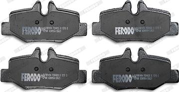 Ferodo FVR1494 - Тормозные колодки, дисковые, комплект autospares.lv