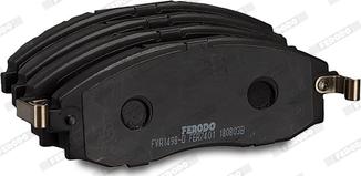 Ferodo FVR1498-D - Тормозные колодки, дисковые, комплект autospares.lv