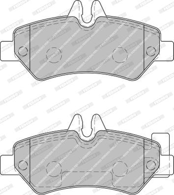 Ferodo FVR1780 - Тормозные колодки, дисковые, комплект autospares.lv