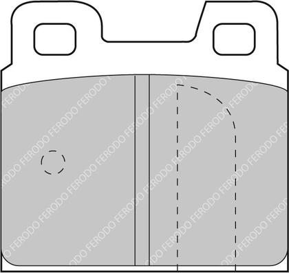 Ferodo Racing FCP93R - Тормозные колодки, дисковые, комплект autospares.lv