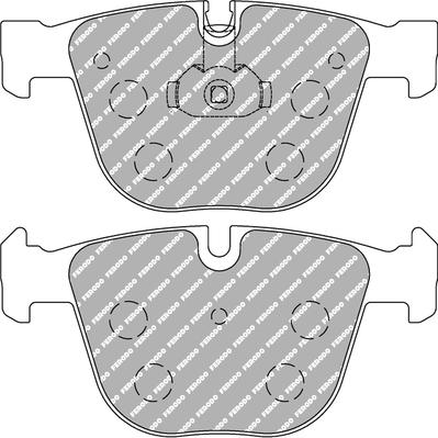 Ferodo Racing FCP1672Z - Тормозные колодки, дисковые, комплект autospares.lv