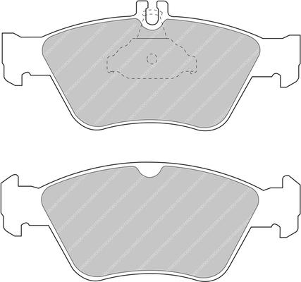 Ferodo Racing FCP1049H - Тормозные колодки, дисковые, комплект autospares.lv