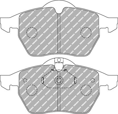 Ferodo Racing FCP1068H - Тормозные колодки, дисковые, комплект autospares.lv