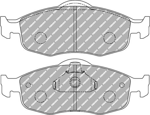 Ferodo Racing FCP766R - Тормозные колодки, дисковые, комплект autospares.lv