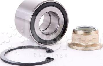 Fersa Bearings WK00160 - Подшипник ступицы колеса, комплект autospares.lv