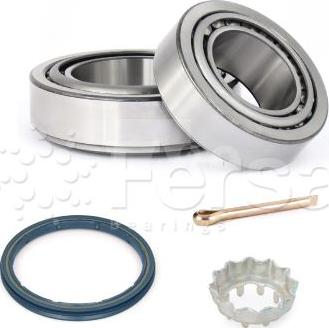 Fersa Bearings WK00195 - Подшипник ступицы колеса, комплект autospares.lv