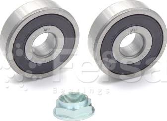 Fersa Bearings WK00256 - Подшипник ступицы колеса, комплект autospares.lv