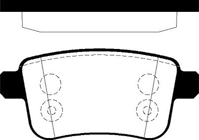 FI.BA FBP4346 - Тормозные колодки, дисковые, комплект autospares.lv