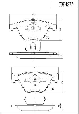 Automotor France ABP0077 - Тормозные колодки, дисковые, комплект autospares.lv