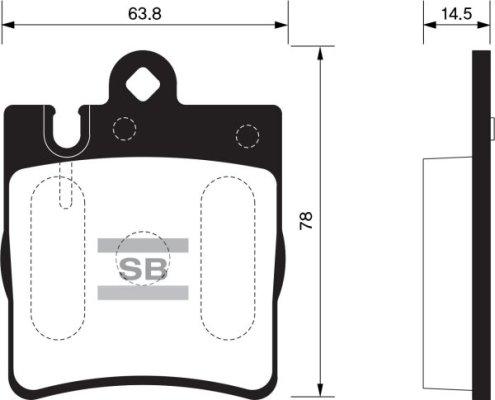 FI.BA FBP1089A - Тормозные колодки, дисковые, комплект autospares.lv